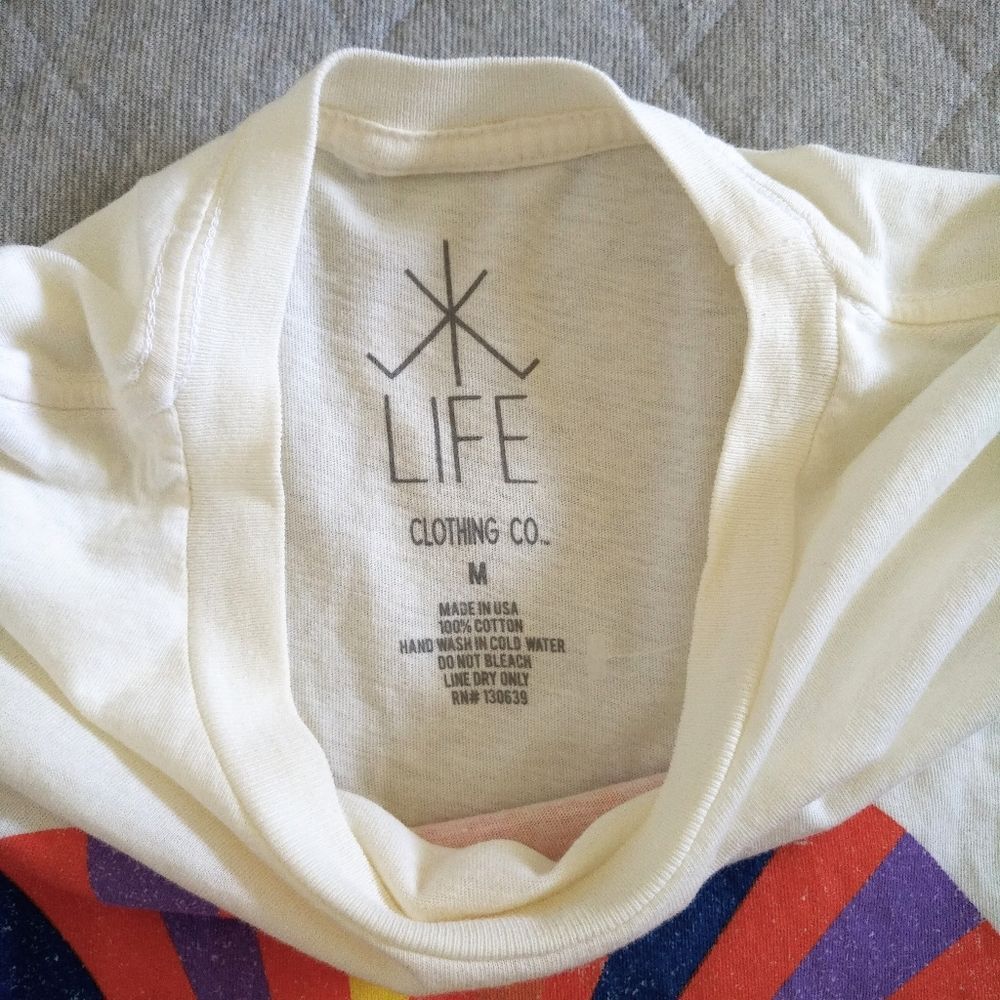 LIFE Clothing Co. "Lazy😴 Daze" tee - NWOT - Picture 4 of 5